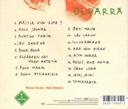 Oldarra / Le Cant Basque - CD (Used)