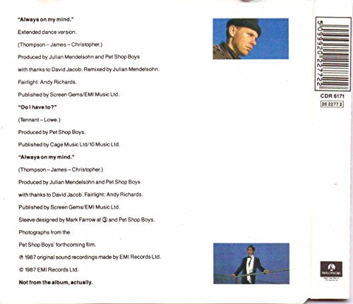 Always on my mind [Single-CD]