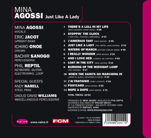 Mina Agossi / Just Like a Lady - CD (Occasion)