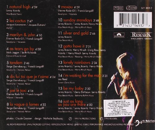 Vanessa Paradis / Live - CD