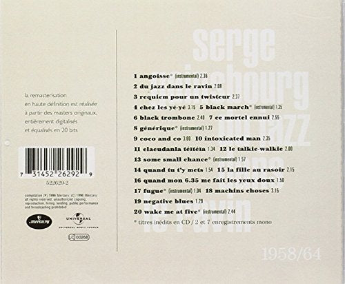Serge Gainsbourg / Du Jazz Dans Le Ravin - CD (Occasion)