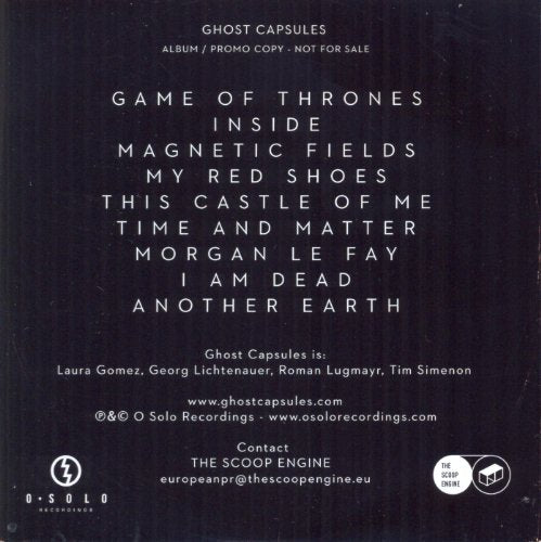Ghost Capsules / Ghost Capsules - CD