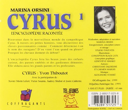Marina Orsini - CYRUS 1 - L'encyclopédie racontée