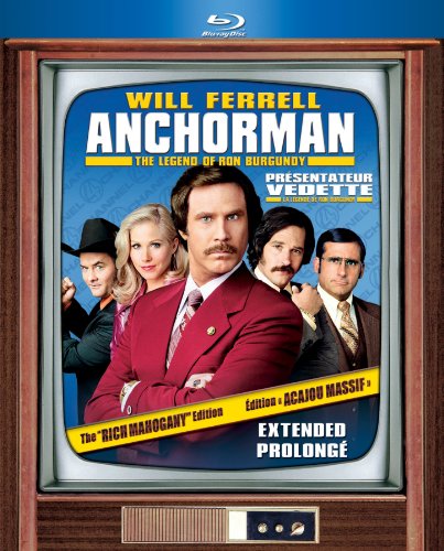 Anchorman: The Legend of Ron Burgundy (Unrated Rich Mahogany Edition) / Présentateur vedette : La légende de Ron Burgundy (Édition «Acajou Massif» Prolongée) [Blu-ray] (Bilingual)