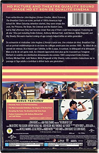 The Breakfast Club in Retro VHS Packaging [Blu-ray] (Sous-titres français)