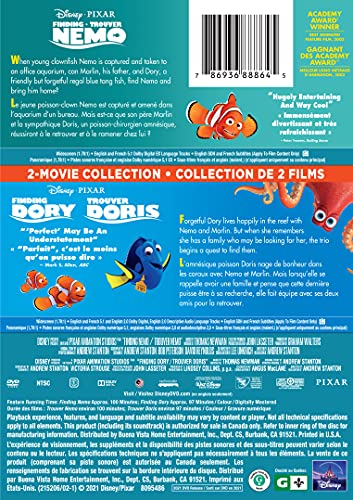 Finding Nemo + Finding Dory - DVD