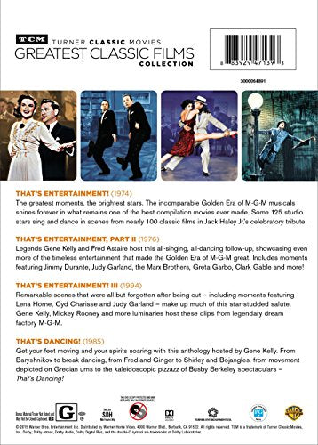 TCM Greatest Classic Films: That's Entertainment