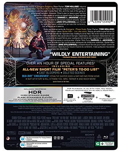 Spider-Man: Far From Home - 4K/Blu-Ray (Used)