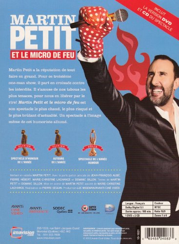 Martin Petit - Et Le Micro De Feu - DVD/CD (Used)