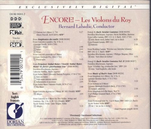 Les Violons du Roy: Encore!
