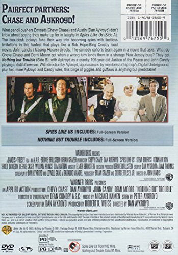 Spies Like Us / Nothing But Trouble - DVD (Used)