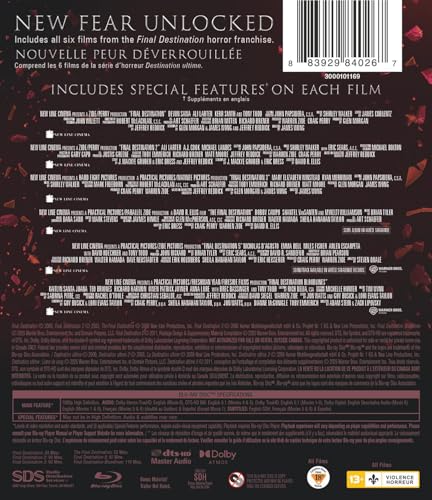Final Destination 6-Film Colletion - Blu-Ray