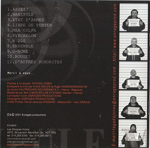 Tagada Jones / Manipule - CD