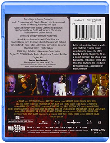Repo! The Genetic Opera [Blu-ray]