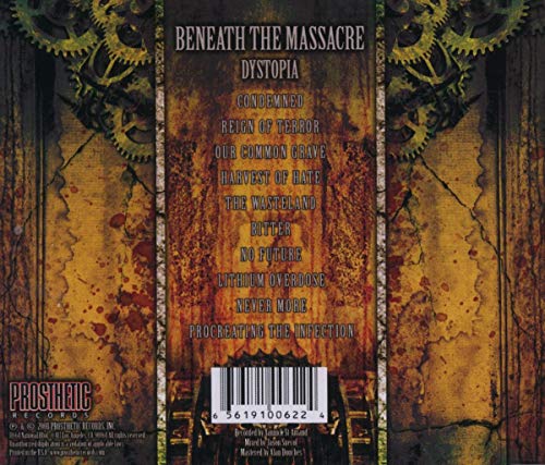 Beneath The Massacre / Dystopia - CD (Occasion)