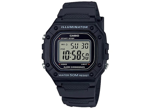 Casio Men's W-218H-1AVCF Classic Digital Display Quartz Black Watch 🍁 All In One Marketplace Canada