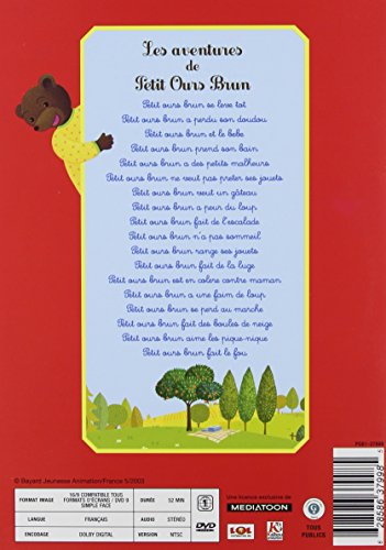 Les aventures de Petit Ours Brun: part en vacances et 16 autres histoires (Bilingual)