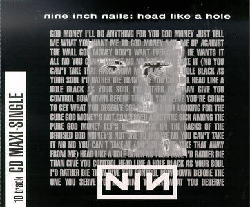 Nine Inch Nails / Head Like a Hole - CD (Used)