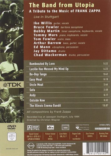 The Band from Utopia: A Tribute to the Music of Frank Zappa - Live in Stuttgart [Import]