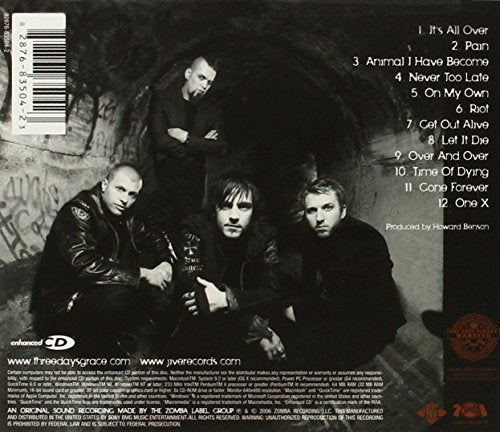 Three Days Grace / One X - CD (Used)