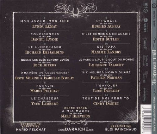 Paul Daraiche / Mes amours, mes amis - CD