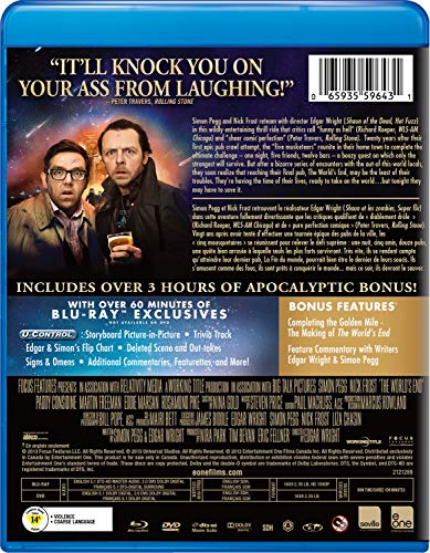 The World's End - Blu-Ray/DVD
