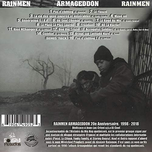 Rainmen / Armageddon 2018 (20e anniversaire) - CD (Used)