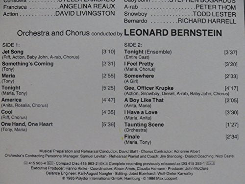 Leonard Bernstein / West Side Story (Highlights) - CD (Used)