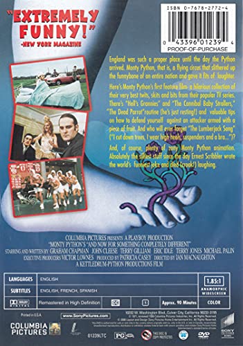 And Now For Something Completely Different - DVD (Used)