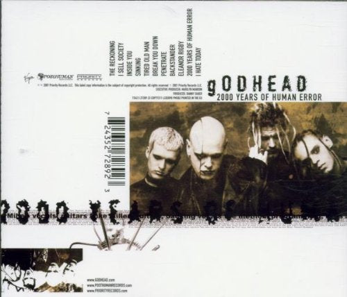 Godhead / 2000 Years Of Human Error - CD