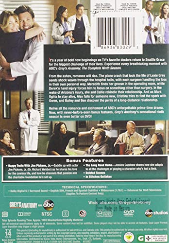 Grey's Anatomy: The Complete Ninth Season - DVD (Used)