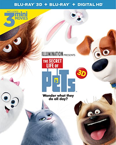 The Secret Life of Pets - 3D Blu-Ray/Blu-Ray (Used)
