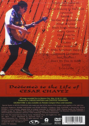 Santana / Sacred Fire: Live in Mexico - DVD (Used)