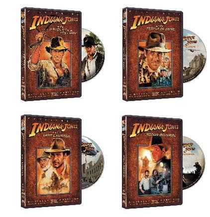 Les Aventures D'Indiana Jones: La Collection DVD Complète Des Films (Panoramique) - DVD (Used)