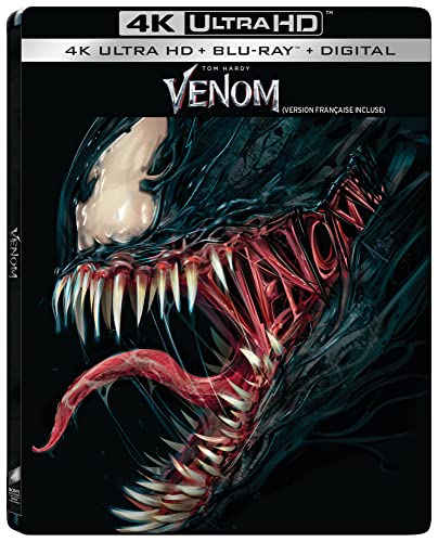 Venom - 4K UHD/Blu-ray Combo + Limited Steelbook (Bilingual)