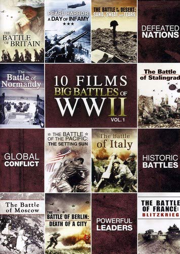 10-Film Big Battle of WwII: Volume 1 - DVD (Used)