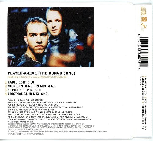 Played-a-Live