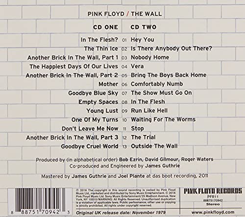 Pink Floyd / The Wall - CD (Used)