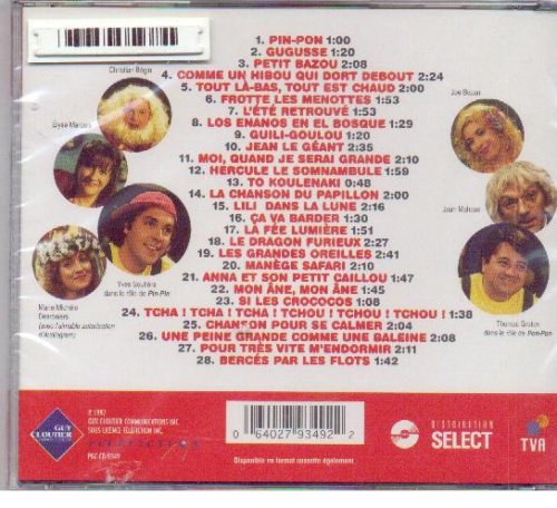 Pin-Pon, 28 Chansons pour Enfants (1997)
