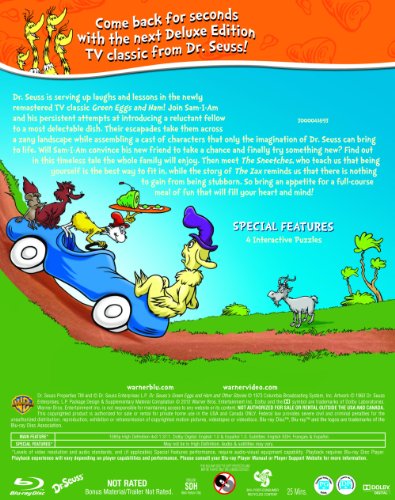 Dr. Seuss's Green Eggs and Ham and Other Stories (Deluxe Edition) [Blu-ray]