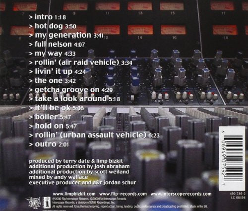 Limp Bizkit / Chocolate Starfish And The The Hot Dog Flavored Water - CD