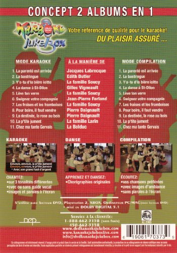 Karaoke Jukebox Vol. 36: Party Des Fetes - DVD
