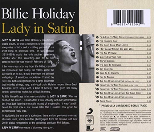 Lady In Satin