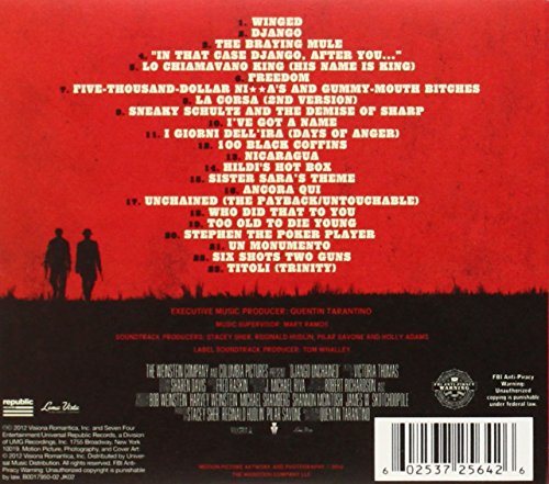 Soundtrack / Quentin Tarantino's Django Unchained Original Motion Picture Soundtrack - CD