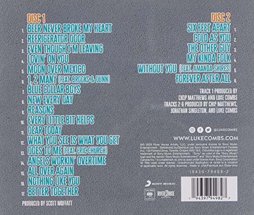 Luke Combs / What You See Ain'T Always What You Get (Deluxe Edition) - CD