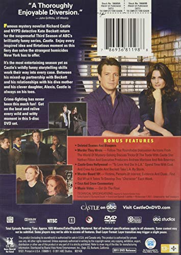 Castle : L'intégrale de la saison trois - DVD (Occasion)