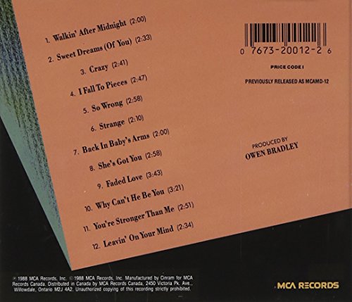 Patsy Cline / 12 Greatest Hits - CD (Used)