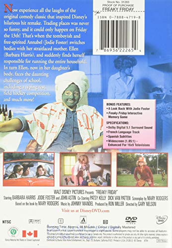 Freaky Friday (Bilingual) - DVD (Used)