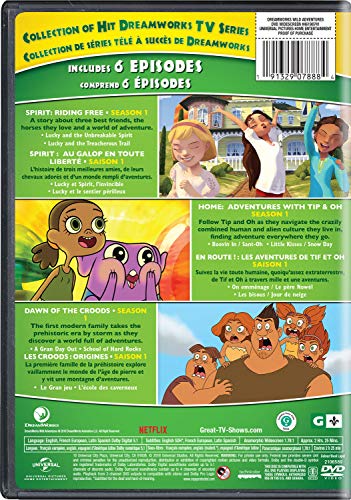 DreamWorks 6 Wild Adventures (Bilingual) - DVD