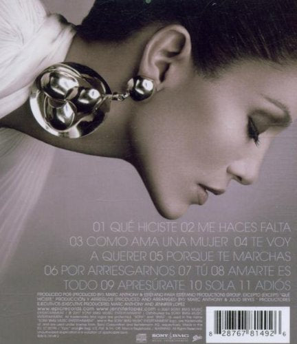 Jennifer Lopez / Como Ama Una Mujer (Spanish Album) - CD